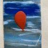 Dark Orange Balloon departing to Deep Dark Clouds - Image 4