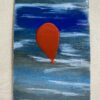 Dark Orange Balloon departing to Deep Dark Clouds - Image 6