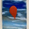 Dark Orange Balloon departing to Deep Dark Clouds - Image 8