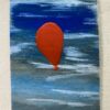 Dark Orange Balloon departing to Deep Dark Clouds - Image 2